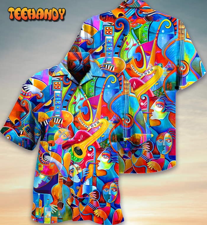 Music Fullcolor Style Hawaiian Shirt