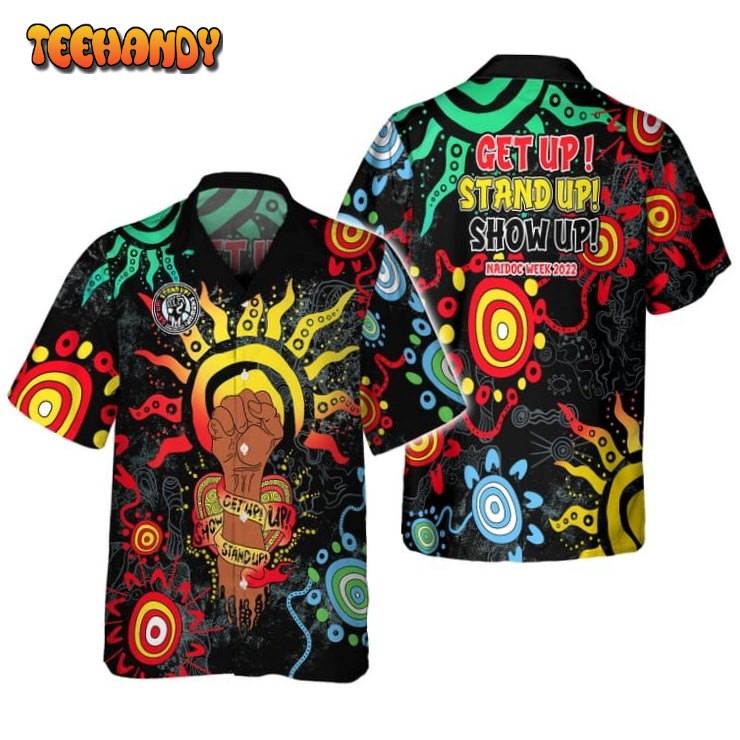 Naidoc Week 2022 3D Hawaiian Shirt, Naidoc Week Gift,Australia Hawaiian Shirt