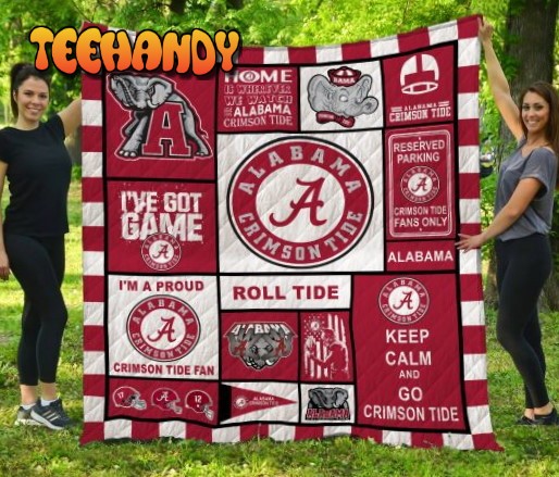 Ncaa Alabama Crimson Tide 3D Personalized 3D Quilt Blanket