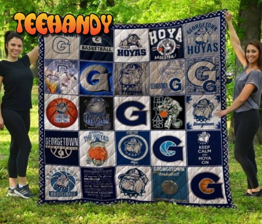 Ncaa Georgetown Hoyas 3D Customized Personalized 3D Quilt Blanket