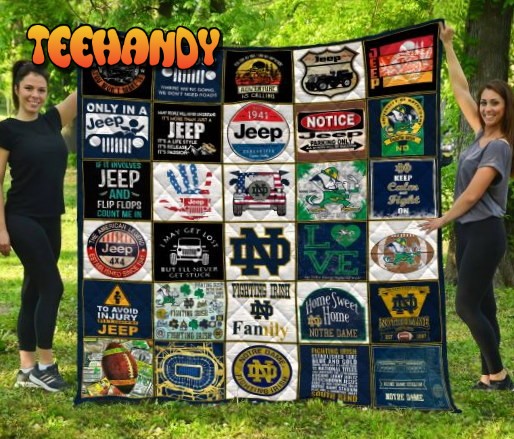 Ncaa Notre Dame Fighting Irish 3D Personalized 3D Quilt Blanket