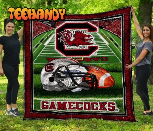 Ncaa South Carolina Gamecocks 3D Personalized 3D Quilt Blanket