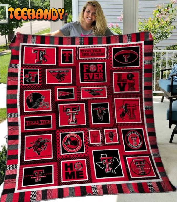 Ncaa Texas Tech Red Raiders 3D Customized Personalized 3D Quilt Blanket