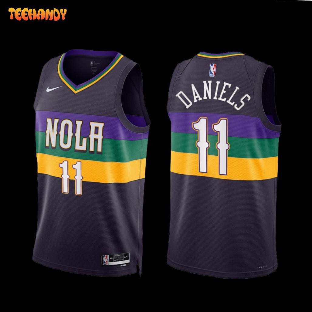 New Orleans Pelicans Dyson Daniels 2022-23 City Edition Jersey Purple