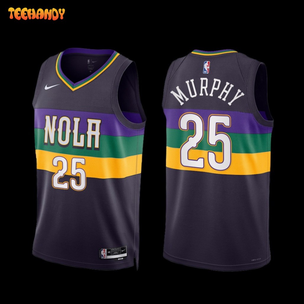 New Orleans Pelicans Trey Murphy III 2022-23 City Edition Jersey Purple