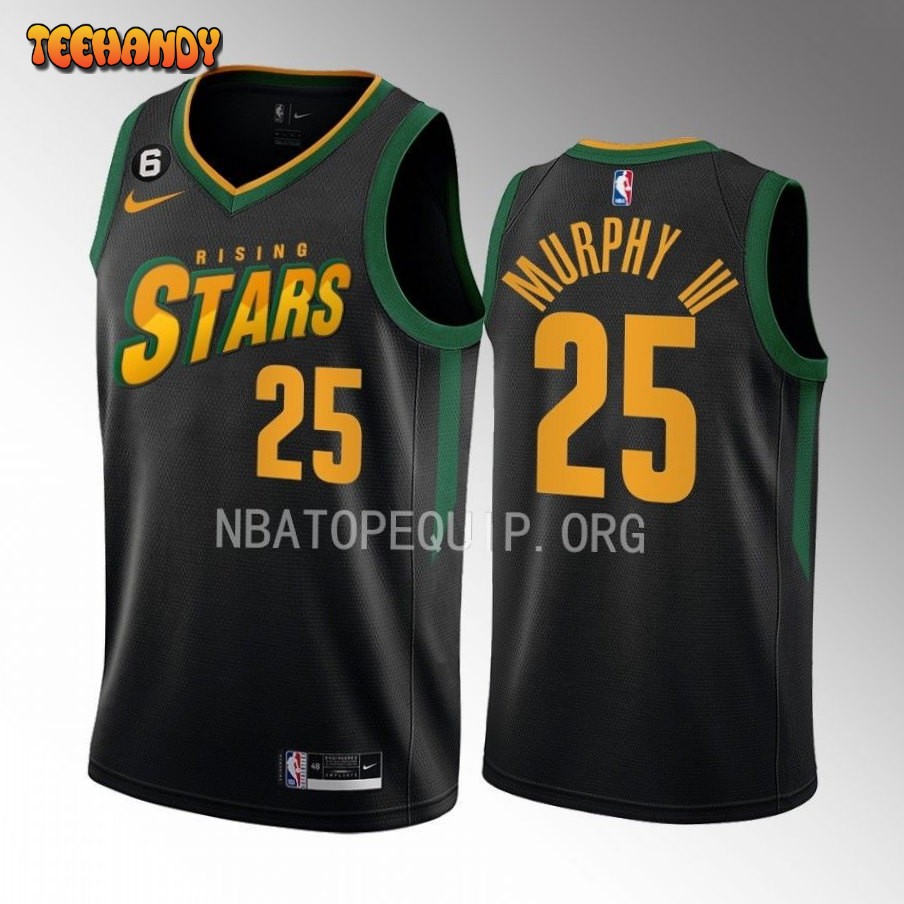 New Orleans Pelicans Trey Murphy III 2023 NBA Rising Stars Black Jersey