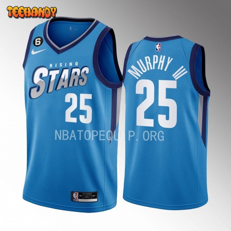 New Orleans Pelicans Trey Murphy III 2023 NBA Rising Stars Blue Jersey