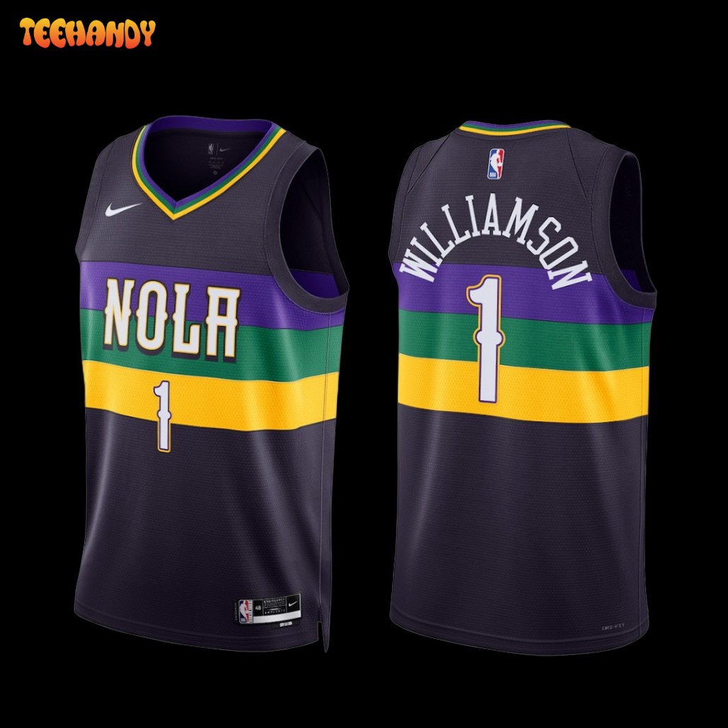 New Orleans Pelicans Zion Williamson 2022-23 City Edition Jersey White