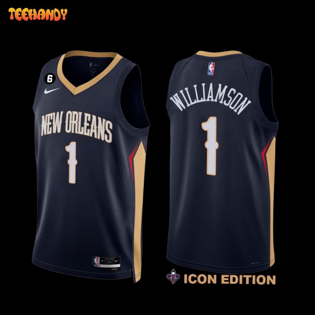 NBA New Orleans Pelicans Icon Edition 2022/23 Jersey - Zion Williamson