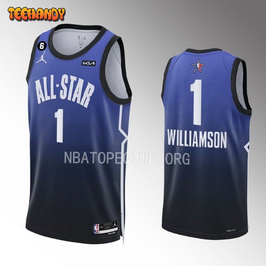 New Orleans Pelicans Zion Williamson 2023 NBA All-Star Blue Jersey