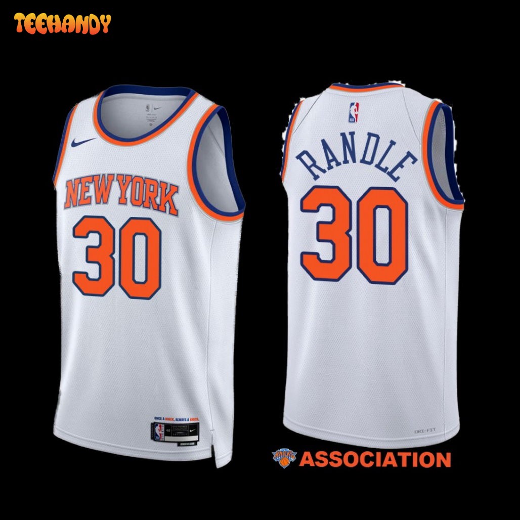 New York Knicks Julius Randle 2022-23 Association Edition Jersey White