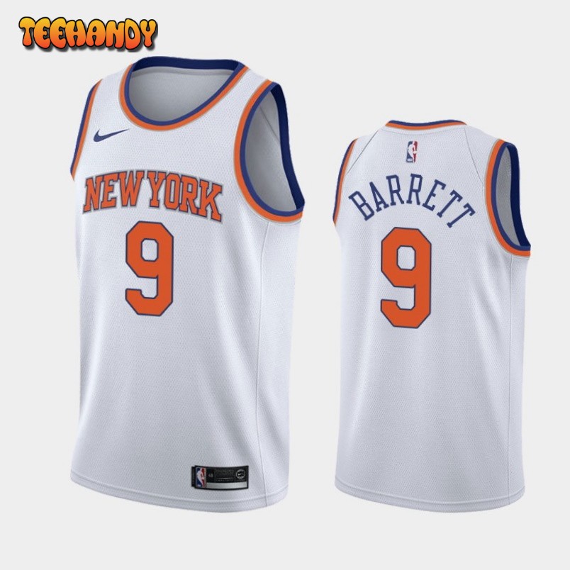 New York Knicks RJ Barrett White Association Jersey