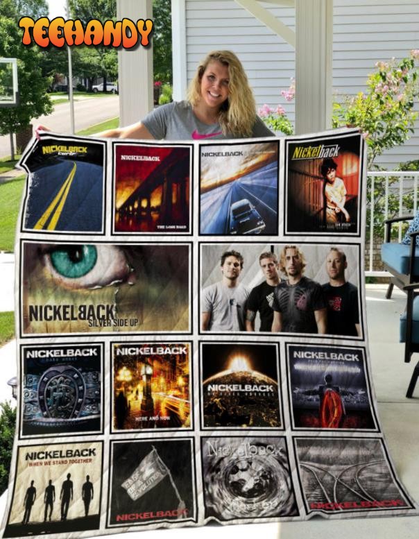 Nickelback 3D Customized Quilt Blanket