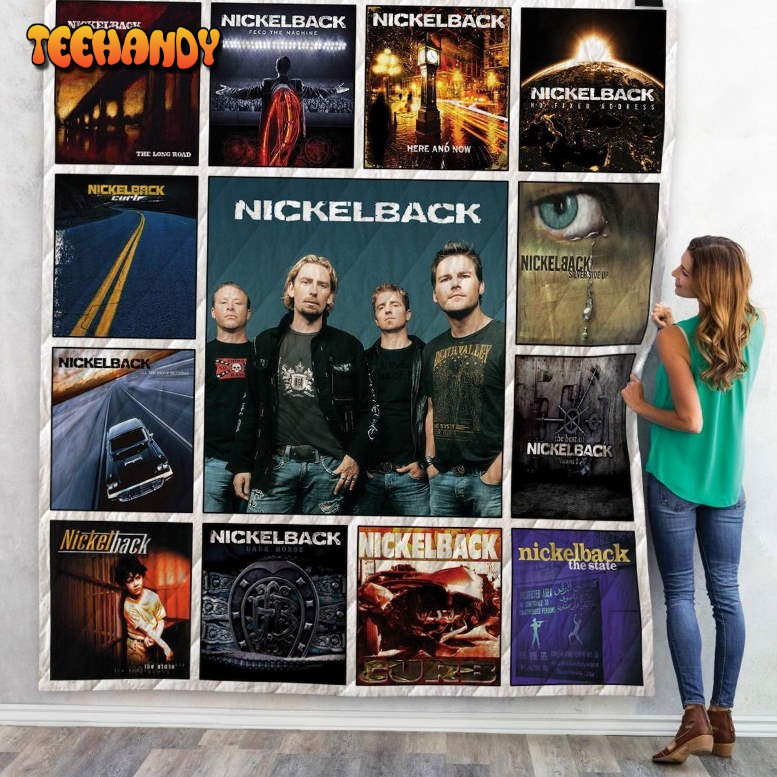 Nickelback Albums 3D Customized Quilt Blanket