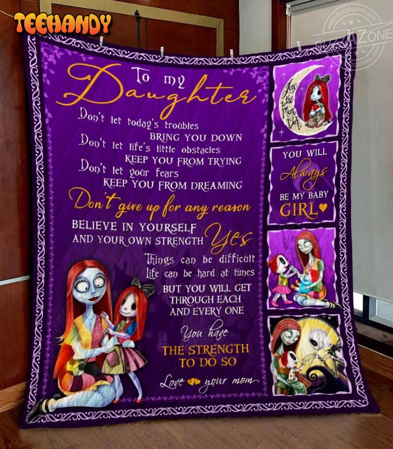 Nightmare Daughter Mom Don’T Give 3D Quilt Blanket