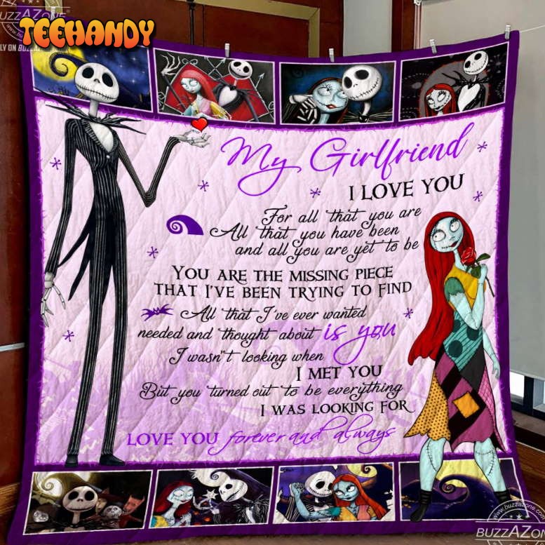 Nightmare Girlfriend Everythingwas Looking 3D Quilt Blanket