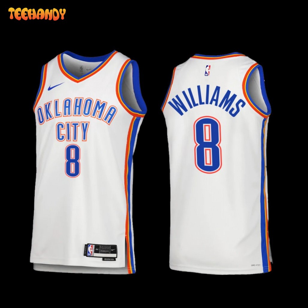 Oklahoma City Thunder Jalen Williams 2022-23 Association Edition Jersey White