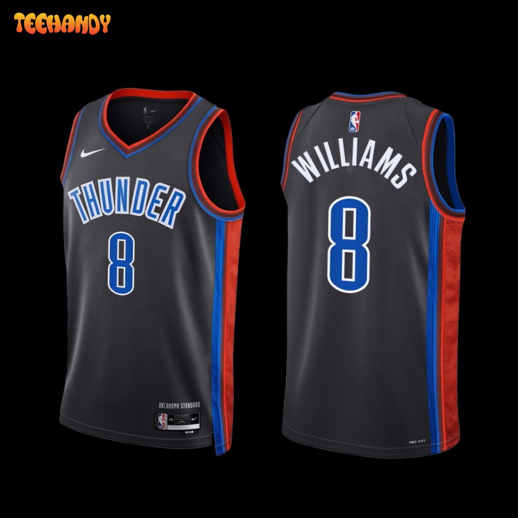 Oklahoma City Thunder Jalen Williams 2022-23 City Edition Jersey Gray