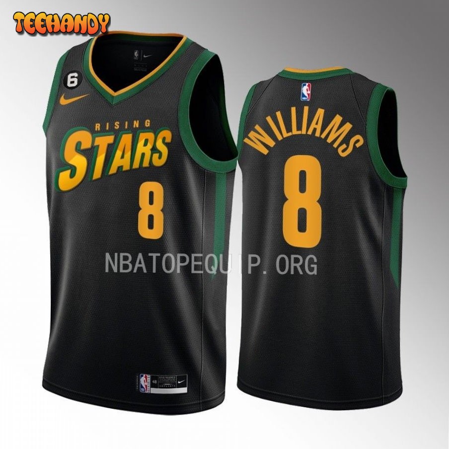 Oklahoma City Thunder Jalen Williams 2023 NBA Rising Stars Black Jersey