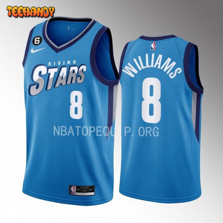 Oklahoma City Thunder Jalen Williams 2023 NBA Rising Stars Blue Jersey