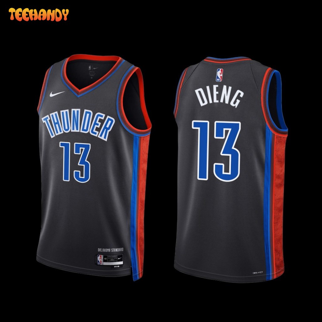 Oklahoma City Thunder Ousmane Dieng 2022-23 City Edition Jersey Gray