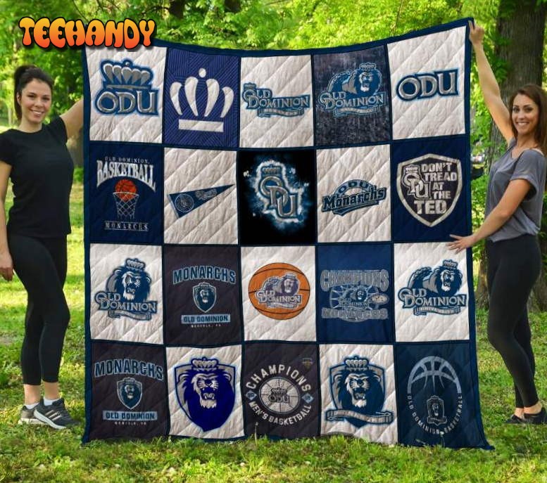 Old Dominion Monarchs Football 3D Customized Quilt Blanket