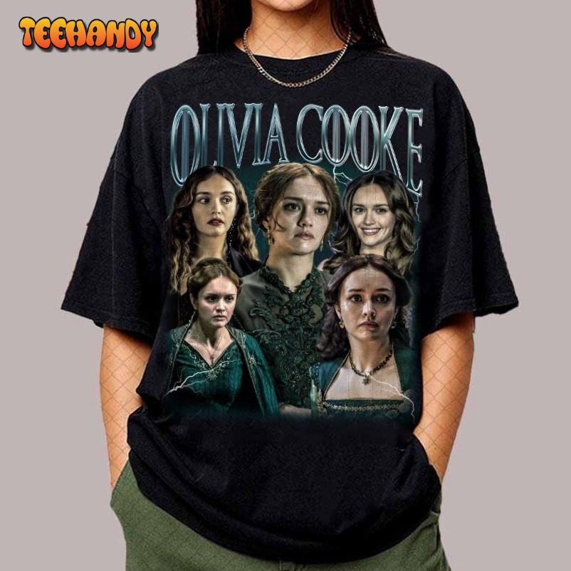 Olivia Cooke Vintage Shirt, Gift For Fans, Olivia Cooke Homage T shirt