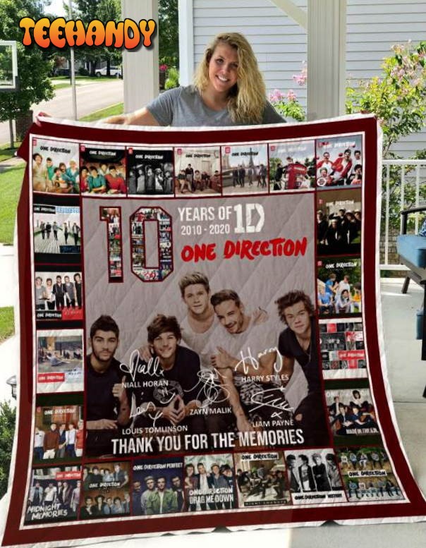 One Direction Years 3D Customized Quilt Blanket