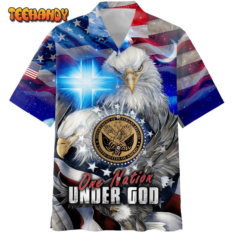 One Nation Under GOD, Proud To Be A Soldier, Hawaiian Shirt For Veteran