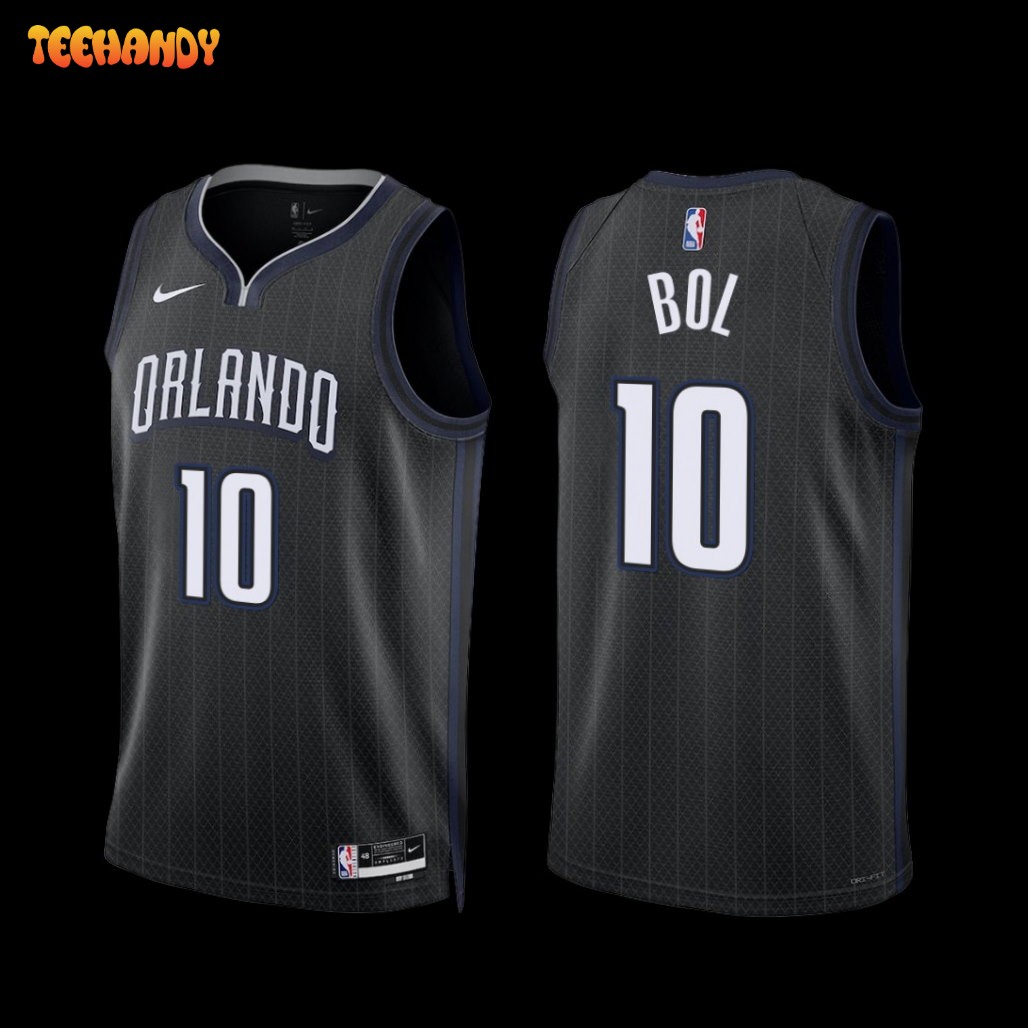 Orlando Magic Bol Bol 2022-23 Black City Edition Jersey