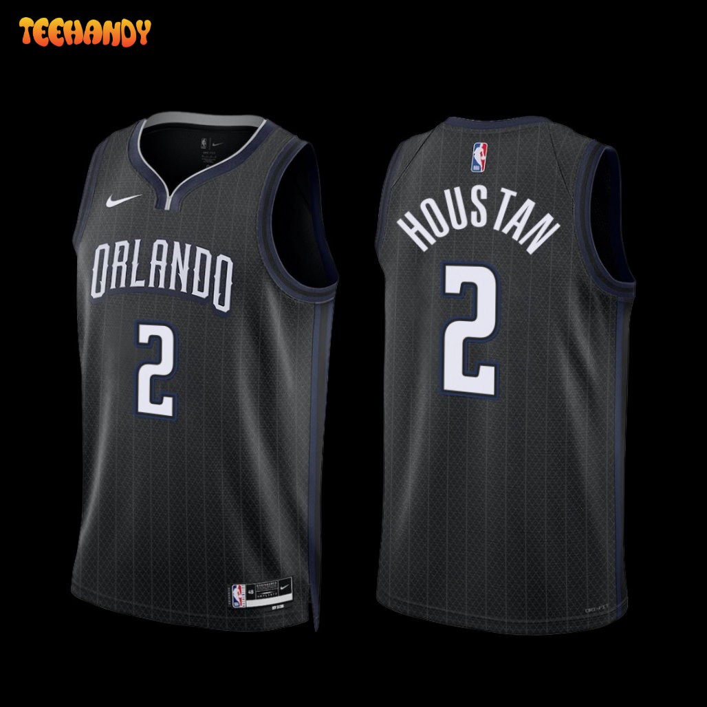 Orlando Magic Caleb Houstan 2022-23 Black City Edition Jersey