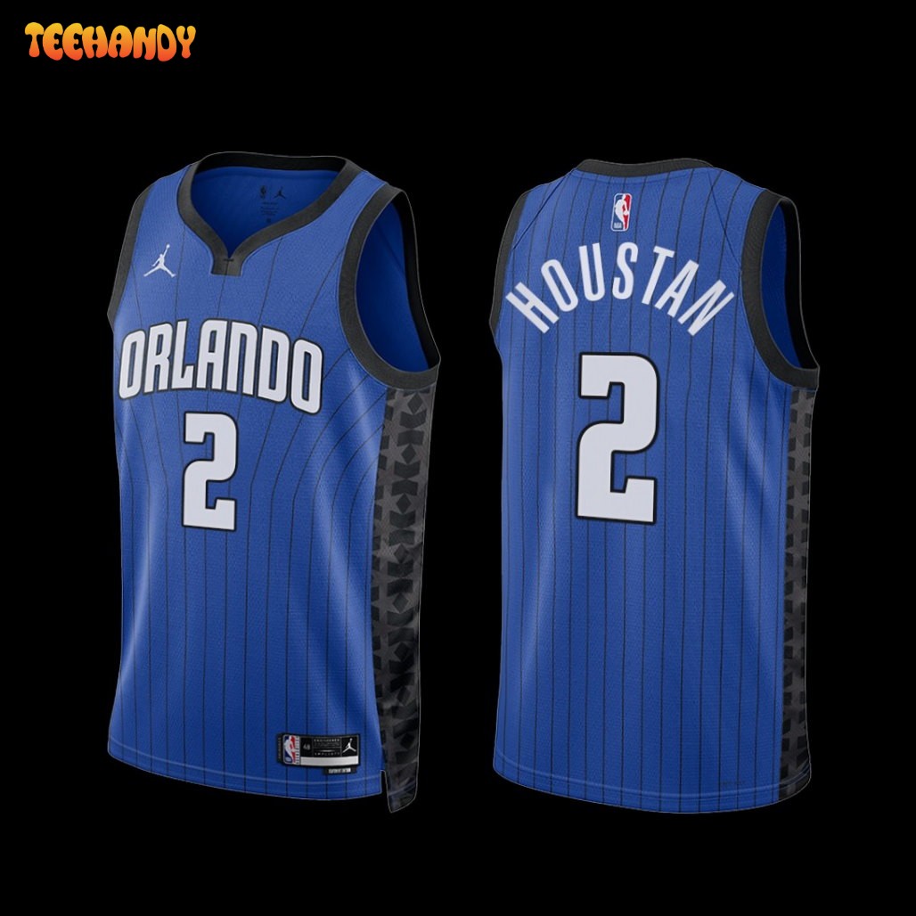 Orlando Magic Caleb Houstan 2022-23 Blue Statement Edition Jersey