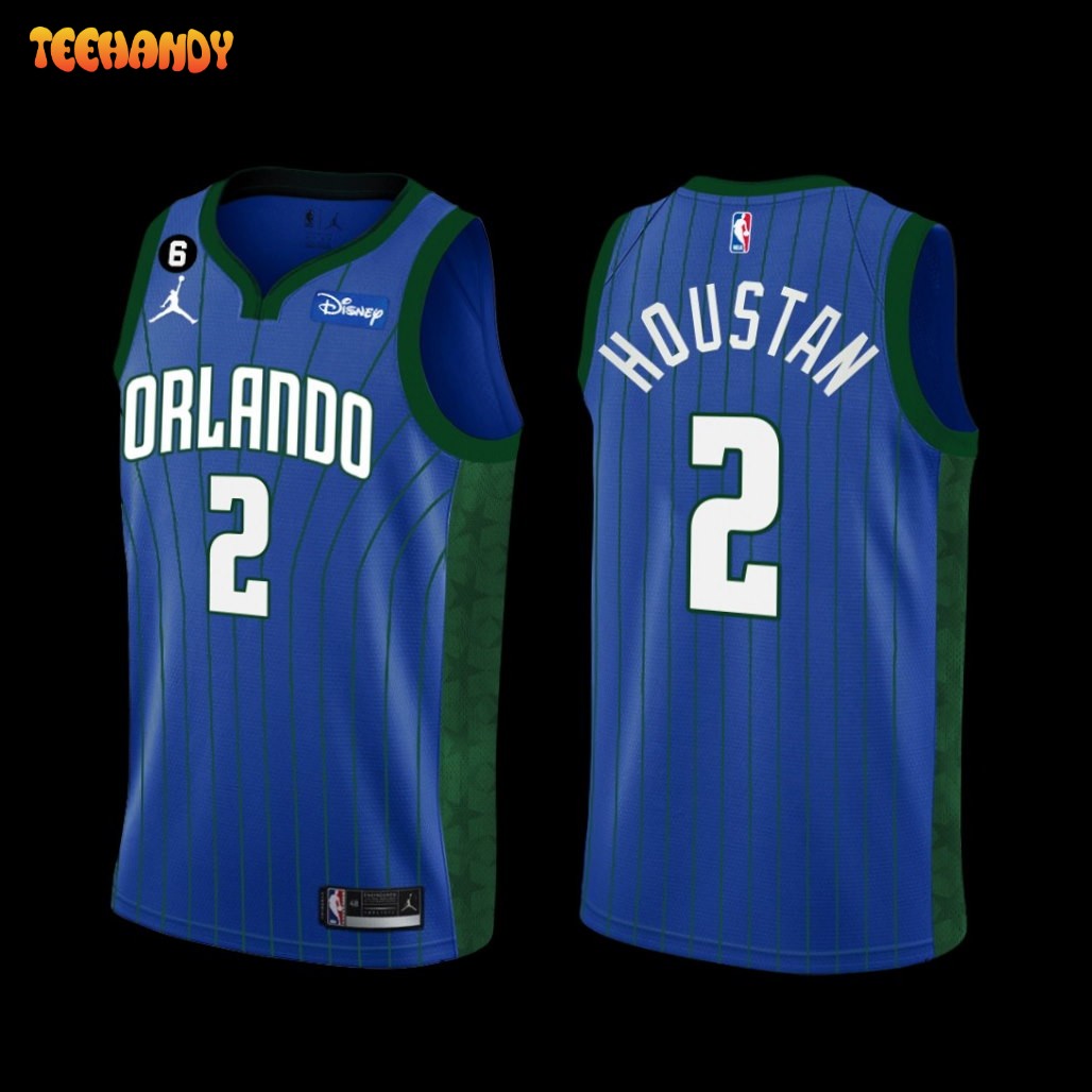 Orlando Magic Caleb Houstan 2022-23 Statement Edition Jersey Blue