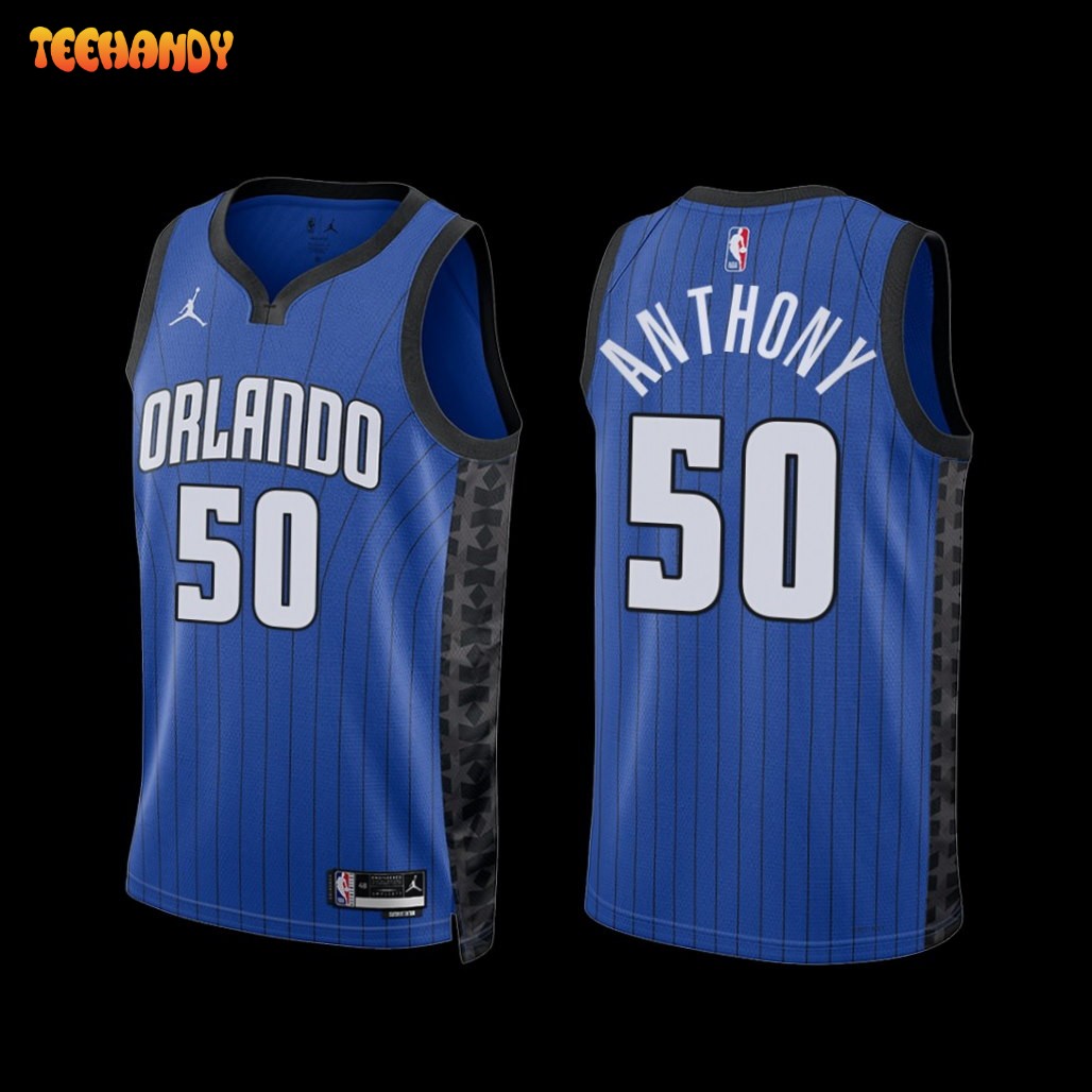 Orlando Magic Cole Anthony 2022-23 Blue Statement Edition Jersey