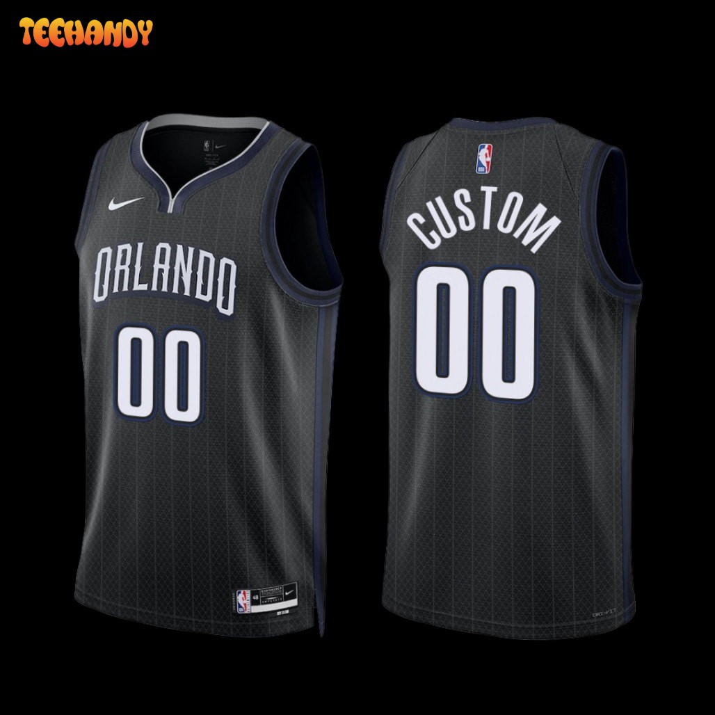 Orlando Magic Custom 2022-23 Black City Edition Jersey