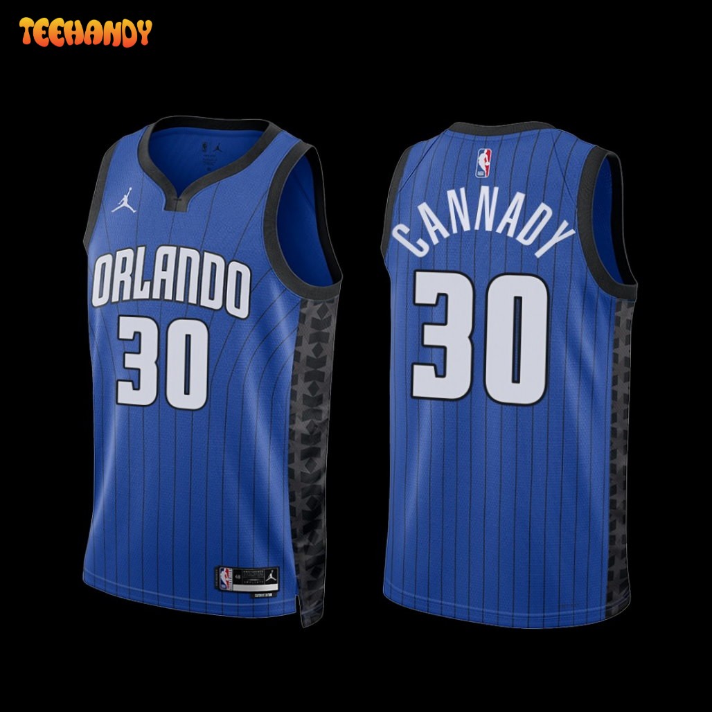 Devin Cannady 30 2022-23 Orlando Magic Black City Edition Men Jersey  Swingman - Bluefink