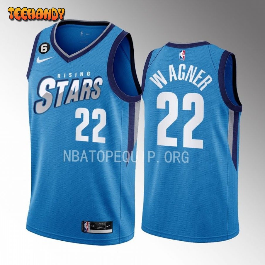 Orlando Magic Franz Wagner 2023 NBA Rising Stars Blue Jersey