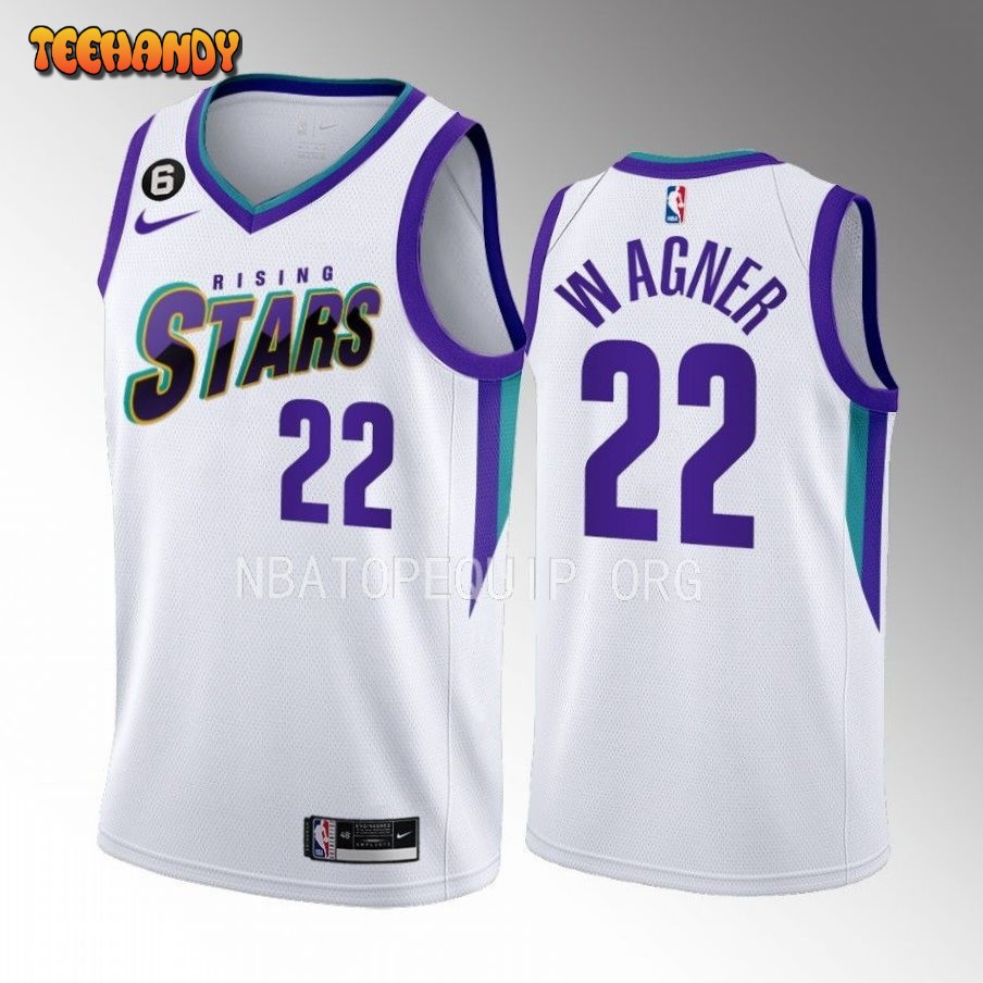 Orlando Magic Franz Wagner 2023 NBA Rising Stars White Jersey