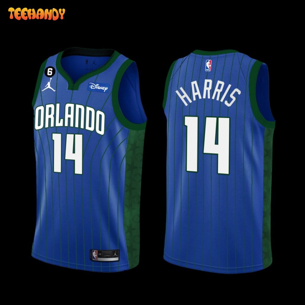 Orlando Magic Gary Harris 2022-23 Statement Edition Jersey Blue