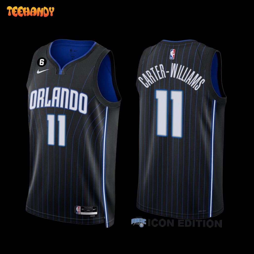 Orlando Magic Michael Carter-Williams 2022-23 Icon Edition Jersey Black