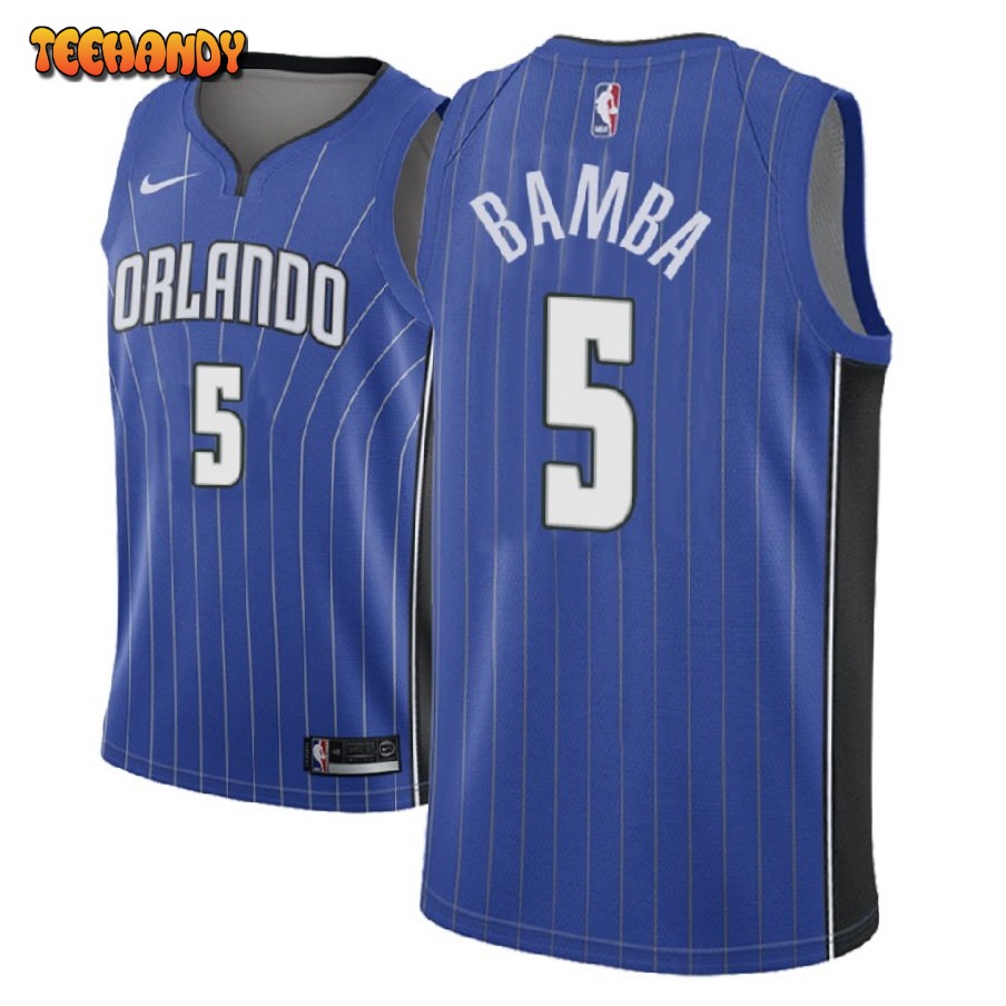 Orlando Magic Mohamed Bamba Blue Icon Jersey