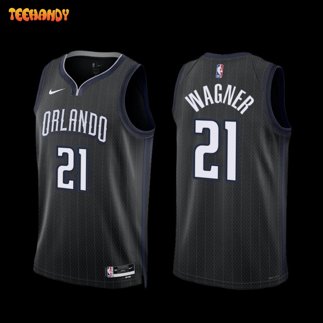 Orlando Magic Moritz Wagner 2022-23 Black City Edition Jersey