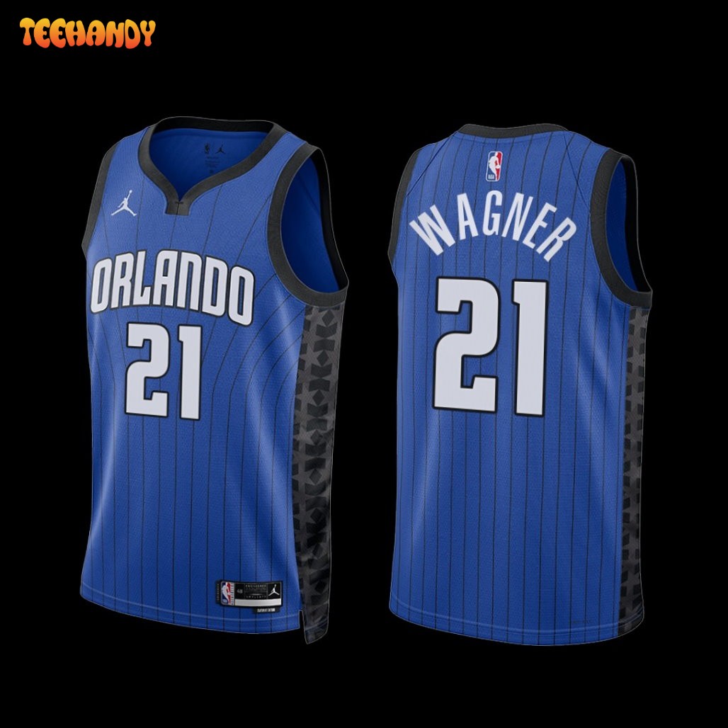 Orlando Magic Moritz Wagner 2022-23 Blue Statement Edition Jersey