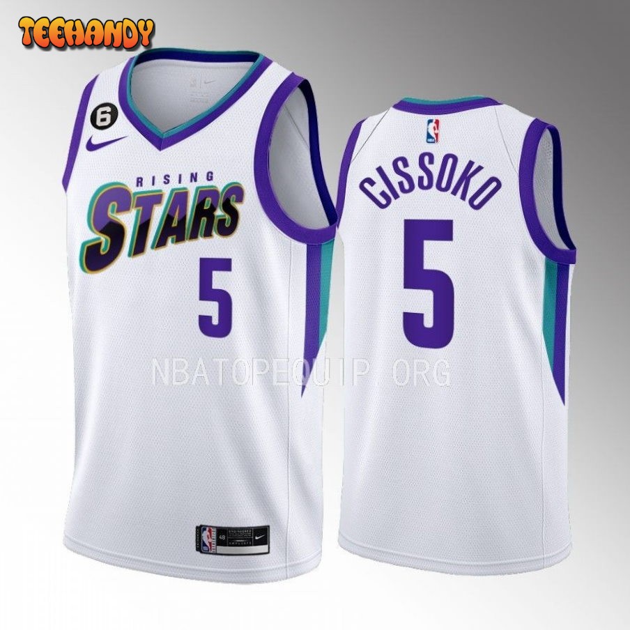 Orlando Magic Sidy Cissoko 2023 NBA Rising Stars White Jersey