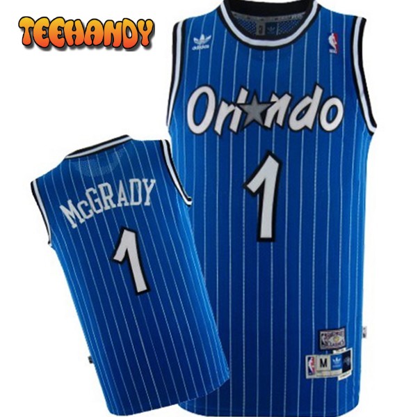 Orlando Magic Tracy McGrady Blue Throwback Jersey