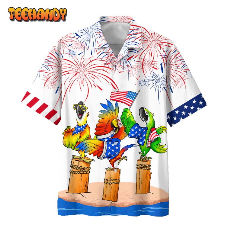 Parrot Hawaiian Shirts – Independence Day Is Coming, Funny Hawaii Shirt