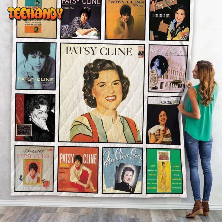 Patsy Cline Album 3D Customized Quilt Blanket