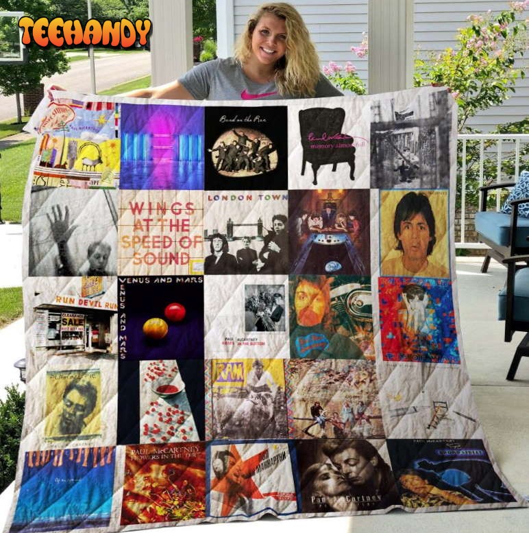 Paul Mccartney For Fans 3D Quilt Blanket