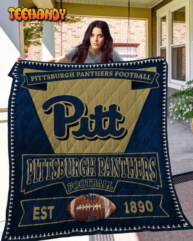 Pittsburgh Panthers 3D Customized Quilt Blanket