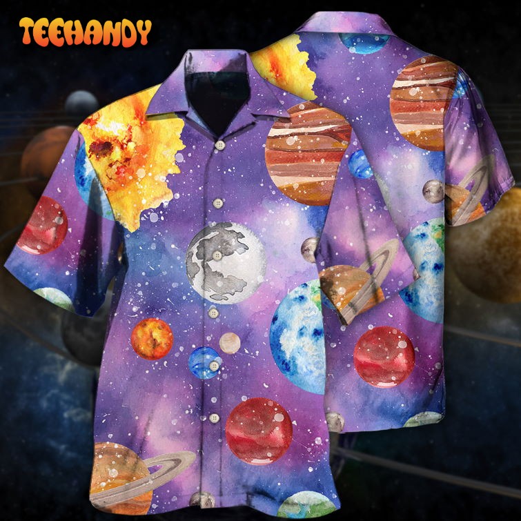 Planet Solar System Hawaiian Shirt